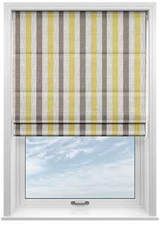 Abilene Stripe, Bighorn - Roman Blind